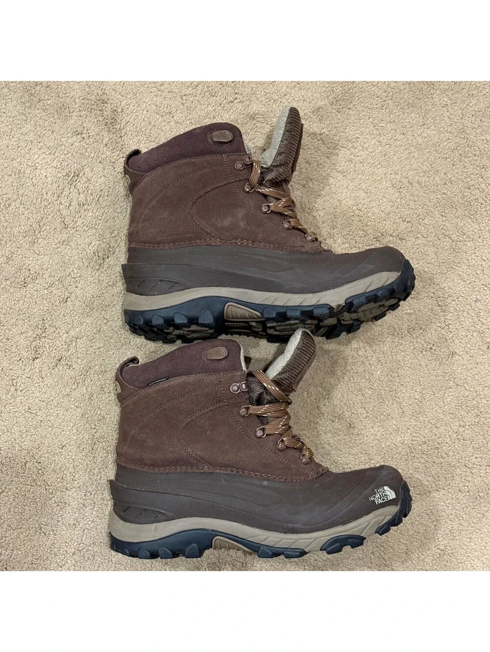 The North Face Chilkat 3 Heat Seeker 200gr Waterproof Winter Boot Mens Size 8.5